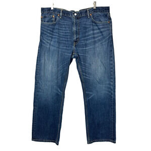 Levi's Men Jeans 42x32 Denim 559 Relaxed Fit Straight Leg